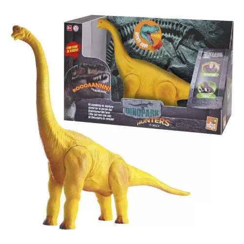 Dinossauro Dinopark Hunters Braquiossauro Bee Toys