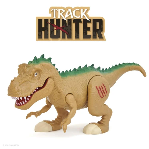 Dinossauro Track Hunter T-Rex com acessórios Adijomar