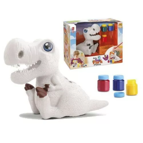 Dinossauro baby Dino Park para pintura Bee Toys