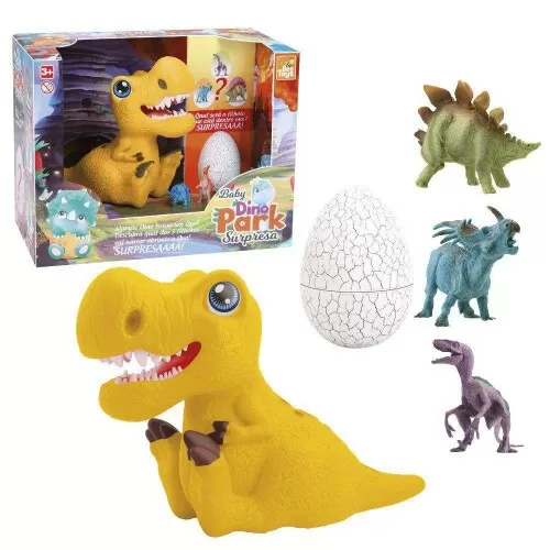 Dinossauro baby Dino Park surpresa Bee Toys