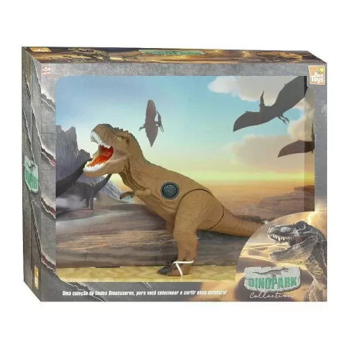 Dinossauro tiranossauro rex com som 35cm Bee Toys