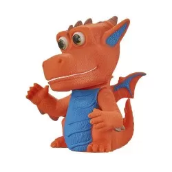 Dragão dragon toy 19cm blister roxo ou laranja Adijomar