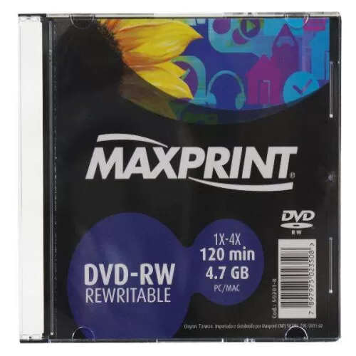 DVD-RW slim Maxprint