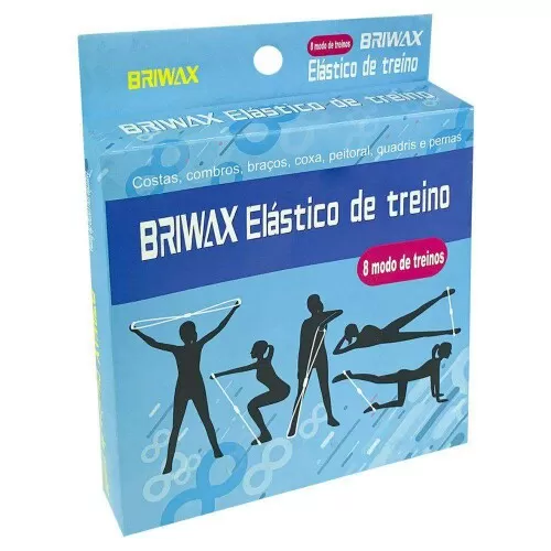 Elástico de tensão de treino MJ-99908 Briwax Fortebras