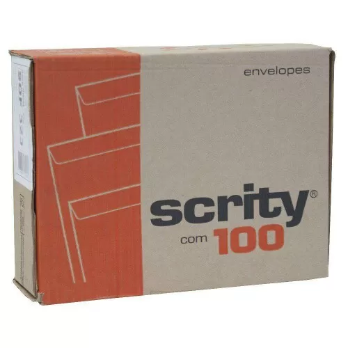 Envelope saco kraft 162x229mm 80g/m² Scrity