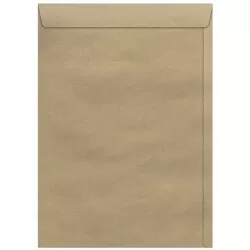 Envelope saco kraft 20x28cm 80g/m² Scrity