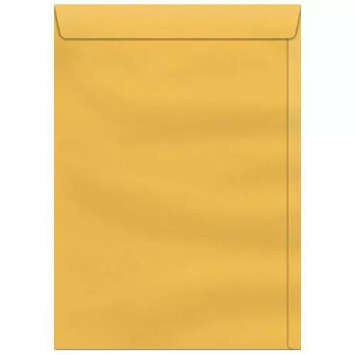 Envelope saco ouro 31x41cm 80g/m² Scrity