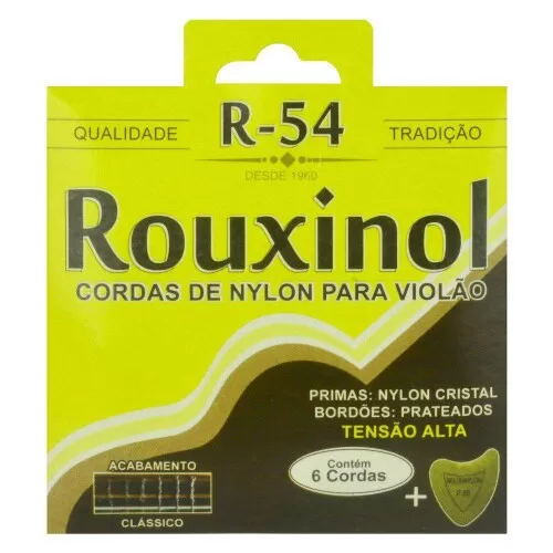 Encordamento de violão nylon R-54 Rouxinol