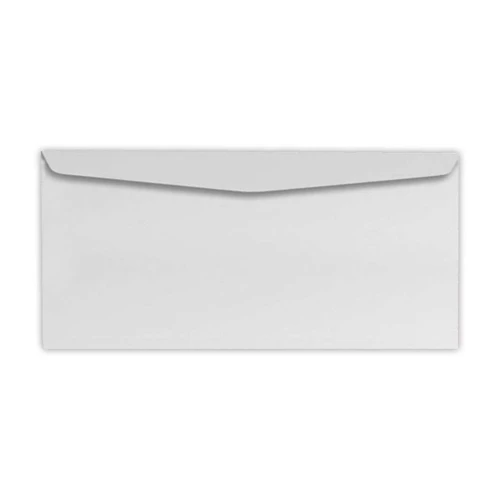 Envelope branco 114x229mm oficio sem cep 63g com 100 unidades Scrity