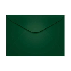 Envelope colorido 114x162mm Verde Escuro com 100 unidades Scrity