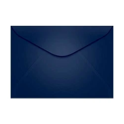 Envelope colorido 114x162mm azul escuro com 100 unidades Scrity