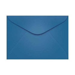 Envelope colorido 114x162mm azul royal com 100 unidades Scrity