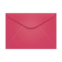 Envelope colorido 114x162mm rosa choque com 100 unidades Scrity