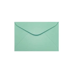 Envelope colorido 72x108mm verde claro com 100 unidades Scrity