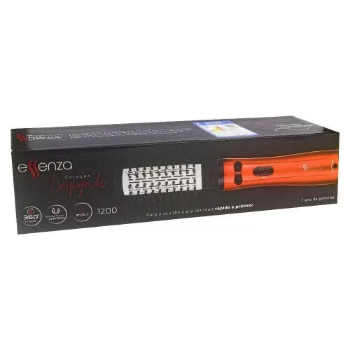 Escova de cabelo rotativa modeladora essenza bivolt 1200W Multilaser