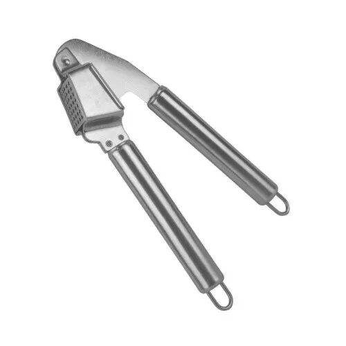 Espremedor de alho de inox 28cm blister Wellmix