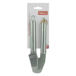 Espremedor de alho de inox 28cm blister Wellmix