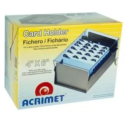 Fichário de aço 4x6 Acrimet