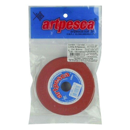 Fio de nylon 0,50mm x 100mt branco Artpesca