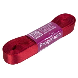 Fita de cetim simples 10mt x 10mm vermelho 209 Progresso CF002