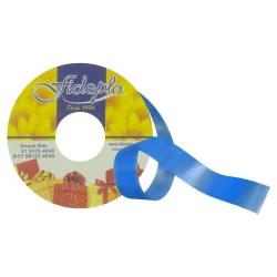 Fita decorativa floricultura 20mmx50mt Azul Fidepla