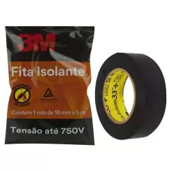 Fita isolante 18mm x 5mt blister 3M