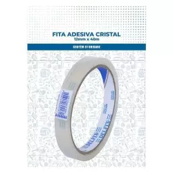 Fita adesiva transparente 12mmX40mt blister Adere