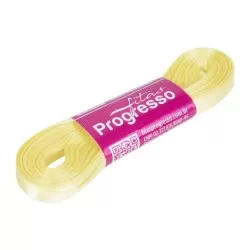 Fita de cetim simples 10mt x 07mm amarelo bebê 1389 Progresso CF001