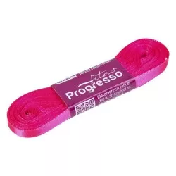 Fita de cetim simples 10mt x 07mm rosa cítrico 279 Progresso CF001