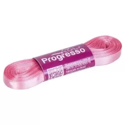 Fita de cetim simples 10mt x 07mm rosa pétala 009 Progresso CF001