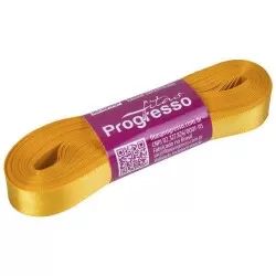 Fita de cetim simples 10mt x 10mm amarelo ouro 038 Progresso CF002