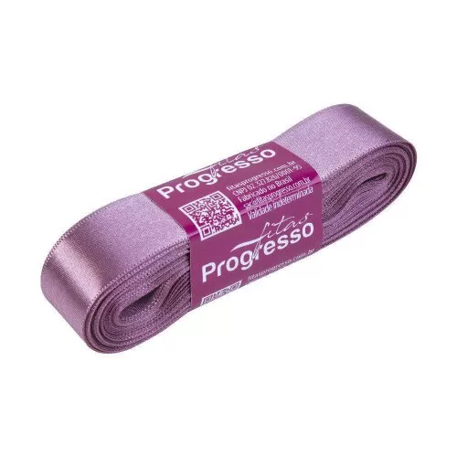 Fita de cetim simples 10mt x 22mm rose 344 Progresso CF005