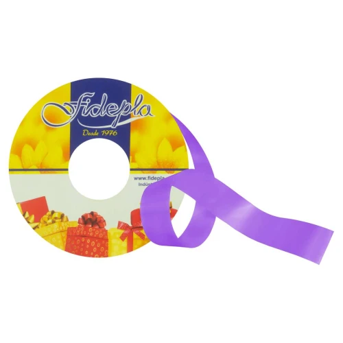 Fita decorativa floricultura 20mmx50mt Roxo Fidepla