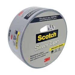 Fita silver tape 45x5mt Scotch blister 3M