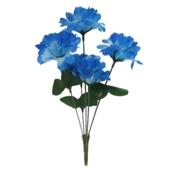 Flor buquê crisântemo com 05 galhos 28cm 431