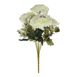 Flor buquê flores com 09 galhos 40cm 2122