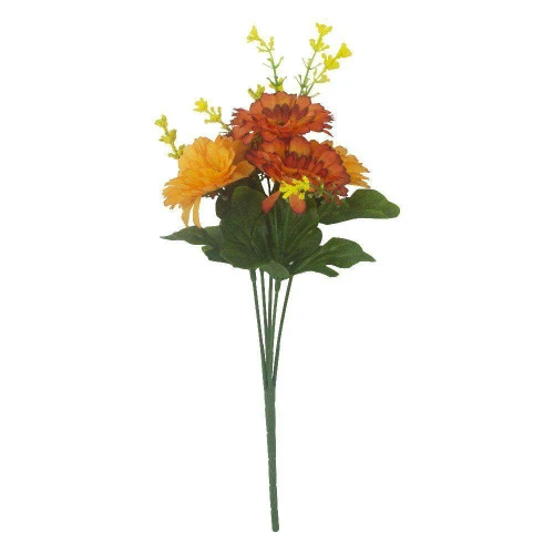 Flor buquê gérbera com 05 galhos Ax10449