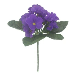 Flor buquê violeta com 20 flores Ax10396