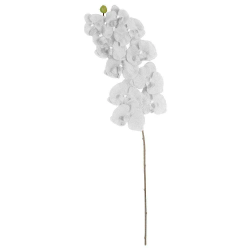 Flor haste orquídea com 07 galhos 65cm VD200