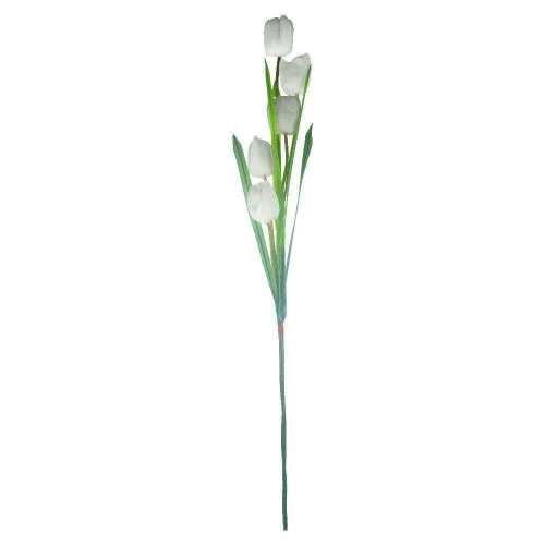 Flor haste tulipa com 05 galhos 90cm Va275