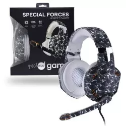 Fone de ouvido headset gamer special forces P2 com microfone Dazz