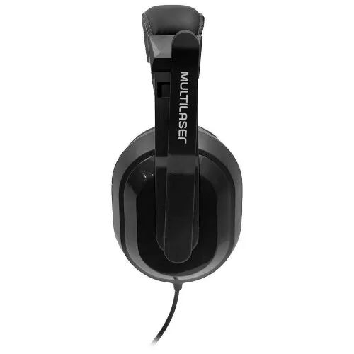 Fone de ouvido headset concha P3 com microfone PH374 Multilaser