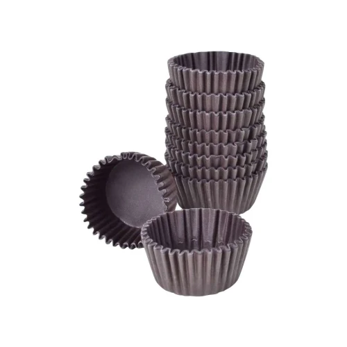 Forma de brigadeiro nº5 marrom com 100 unidades Mago