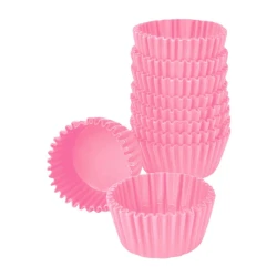 Forma de brigadeiro nº5 rosa bebê com 100 unidades Mago