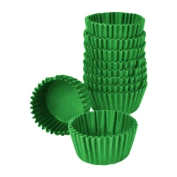 Forma de brigadeiro nº5 verde bandeira com 100 unidades Mago