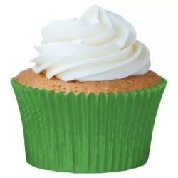 Forma de papel para cupcake verde escuro com 45 unidades n°0 Mago