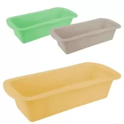 Forma de silicone para pão 26x13cm sortido Fratelli