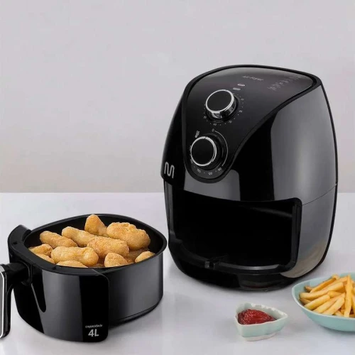 Fritadeira elétrica air fryer 04 litros 220v/1500w Multilaser