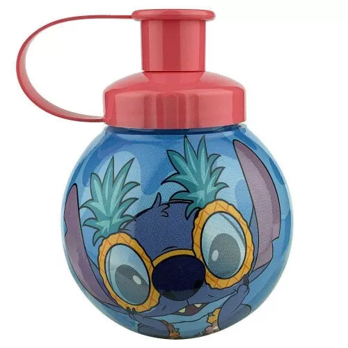 Garrrafa plástica infantil 250ml bola Stitch sortida Igaratiba