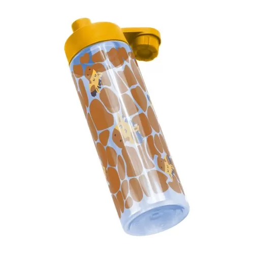 Garrafa para água plástica life 700ml Girafa